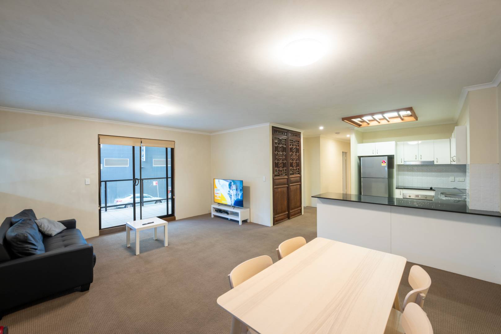 Comfortable living room in CosyEasy apartment
