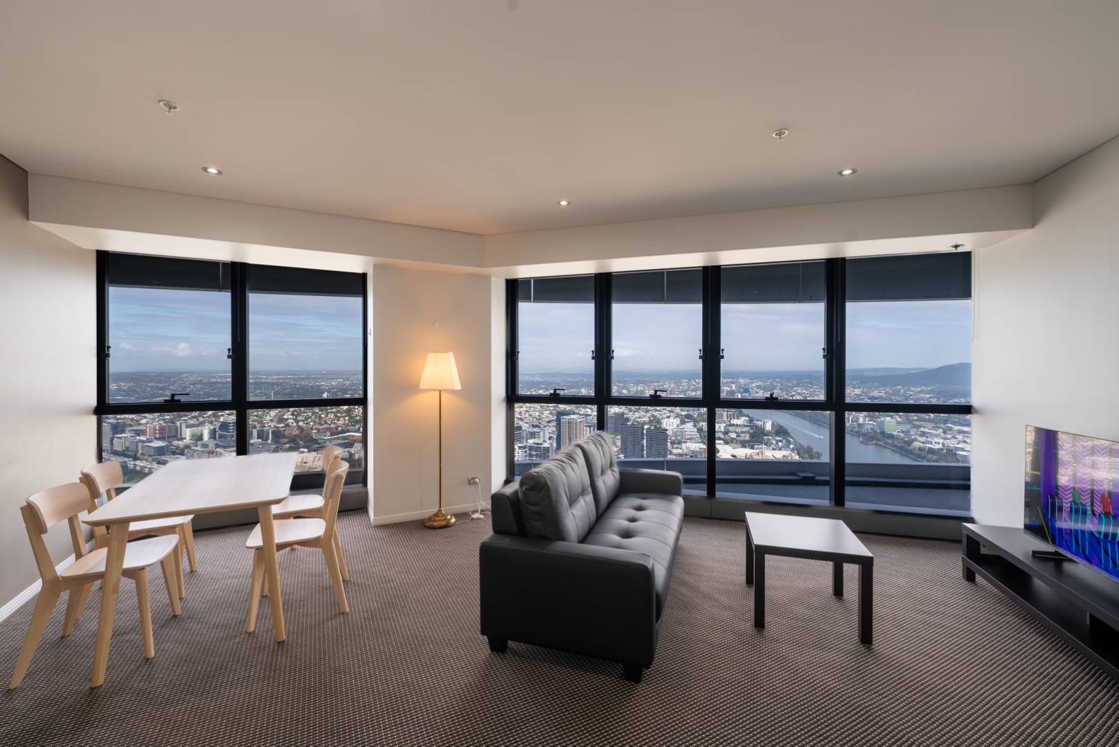 Comfortable living room in CosyEasy apartment